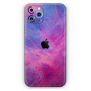 Pink and Blue Fume Clouds - Protective Skin Wrap & Decal – Compatible with iPhone SE to iPhone 17 Pro Max (All Models)