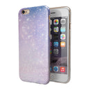 Pink and Blue Grungy Abstract iPhone 6/6s or 6/6s Plus 2-Piece Hybrid INK-Fuzed Case