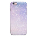 Pink and Blue Grungy Abstract iPhone 6/6s or 6/6s Plus 2-Piece Hybrid INK-Fuzed Case