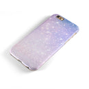 Pink and Blue Grungy Abstract iPhone 6/6s or 6/6s Plus 2-Piece Hybrid INK-Fuzed Case
