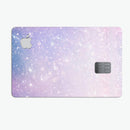Pink and Blue Grungy Abstract  - Premium Protective Decal Skin-Kit for the Apple Credit Card