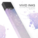 Pink and Blue Grungy Abstract  - Premium Decal Protective Skin-Wrap Sticker compatible with the Juul Labs vaping device