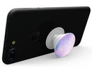 Pink and Blue Grungy Abstract  - Skin Kit for PopSockets and other Smartphone Extendable Grips & Stands