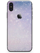 Pink and Blue Grungy Abstract  - iPhone X Skin-Kit