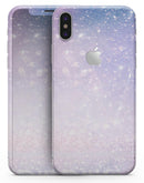 Pink and Blue Grungy Abstract  - iPhone X Skin-Kit