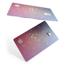 Pink and Blue Shimmering Orbs of Light - Premium Protective Decal Skin-Kit for the Apple Credit Card