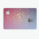 Pink and Blue Shimmering Orbs of Light - Premium Protective Decal Skin-Kit for the Apple Credit Card