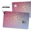 Pink and Blue Shimmering Orbs of Light - Premium Protective Decal Skin-Kit for the Apple Credit Card
