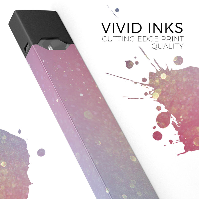 Pink and Blue Shimmering Orbs of Light  DesignSkinz