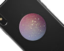 Pink and Blue Shimmering Orbs of Light - Skin Kit for PopSockets and other Smartphone Extendable Grips & Stands