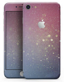 Pink and Blue Shimmering Orbs of Light - Skin-kit for the iPhone 8 or 8 Plus
