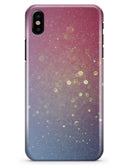 Pink and Blue Shimmering Orbs of Light - iPhone X Clipit Case