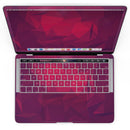 MacBook Pro with Touch Bar Skin Kit - Pink_and_Bright_Red_Abstract_Triangles-MacBook_13_Touch_V4.jpg?