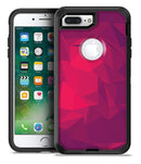 Pink and Bright Red Abstract Triangles - iPhone 7 Plus/8 Plus OtterBox Case & Skin Kits