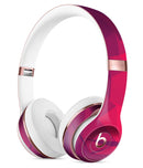 Pink and Bright Red Abstract Triangles Full-Body Skin Kit for the Beats by Dre Solo 3 Wireless Headphones