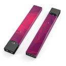 Pink and Bright Red Abstract Triangles - Premium Decal Protective Skin-Wrap Sticker compatible with the Juul Labs vaping device