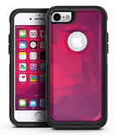 Pink and Blue Shimmering Orbs of Light - iPhone 7 or 7 Plus Commuter Case Skin Kit
