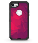 Pink and Bright Red Abstract Triangles - iPhone 7 or 8 OtterBox Case & Skin Kits