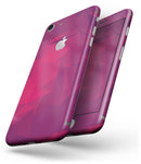 Pink and Bright Red Abstract Triangles - Skin-kit for the iPhone 8 or 8 Plus