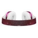 Pink and Burgundy Sparkling Orbs  2 Full-Body Skin Kit for the Beats by Dre Solo 3 Wireless Headphones