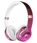 Pink and Burgundy Sparkling Orbs  2 Full-Body Skin Kit for the Beats by Dre Solo 3 Wireless Headphones
