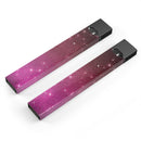 Pink and Burgundy Sparkling Orbs  - Premium Decal Protective Skin-Wrap Sticker compatible with the Juul Labs vaping device