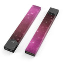 Pink and Burgundy Sparkling Orbs  - Premium Decal Protective Skin-Wrap Sticker compatible with the Juul Labs vaping device