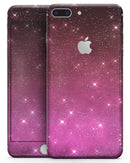 Pink and Burgundy Sparkling Orbs  - Skin-kit for the iPhone 8 or 8 Plus