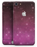 Pink and Burgundy Sparkling Orbs  - Skin-kit for the iPhone 8 or 8 Plus