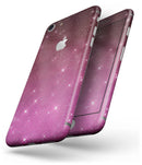 Pink and Burgundy Sparkling Orbs  - Skin-kit for the iPhone 8 or 8 Plus