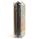 Pink and Gold Shimmering Lights iPhone 6/6s or 6/6s Plus 2-Piece Hybrid INK-Fuzed Case
