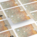 Pink and Gold Shimmering Lights  - Premium Protective Decal Skin-Kit for the Apple Credit Card