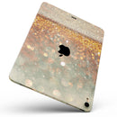Pink and Gold Shimmering Lights  - Full Body Skin Decal for the Apple iPad Pro 12.9", 11", 10.5", 9.7", Air or Mini (All Models Available)