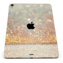 Pink and Gold Shimmering Lights  - Full Body Skin Decal for the Apple iPad Pro 12.9", 11", 10.5", 9.7", Air or Mini (All Models Available)