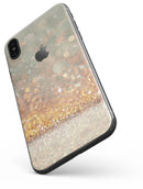 Pink and Gold Shimmering Lights  - iPhone X Skin-Kit
