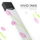 Pink and Green Olive Branch - Premium Decal Protective Skin-Wrap Sticker compatible with the Juul Labs vaping device