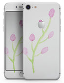 Pink and Green Olive Branch - Skin-kit for the iPhone 8 or 8 Plus