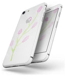 Pink and Green Olive Branch - Skin-kit for the iPhone 8 or 8 Plus