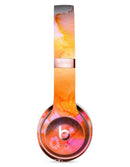 Pink and Orange Absorbed Watercolor Texture Full-Body Skin Kit for the Beats by Dre Solo 3 Wireless Headphones