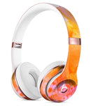 Pink and Orange Absorbed Watercolor Texture Full-Body Skin Kit for the Beats by Dre Solo 3 Wireless Headphones