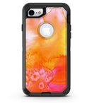Pink and Orange Absorbed Watercolor Texture - iPhone 7 or 8 OtterBox Case & Skin Kits