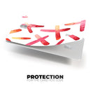 Pink and Orange Microscopic Lens  - Premium Protective Decal Skin-Kit for the Apple Credit Card