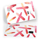 Pink and Orange Microscopic Lens  - Premium Protective Decal Skin-Kit for the Apple Credit Card