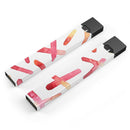 Pink and Orange Microscopic Lens  - Premium Decal Protective Skin-Wrap Sticker compatible with the Juul Labs vaping device