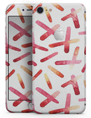Pink and Orange Microscopic Lens  - Skin-kit for the iPhone 8 or 8 Plus