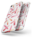 Pink and Orange Microscopic Lens  - Skin-kit for the iPhone 8 or 8 Plus