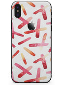 Pink and Orange Microscopic Lens  - iPhone X Skin-Kit