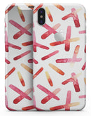 Pink and Orange Microscopic Lens  - iPhone X Skin-Kit