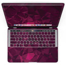MacBook Pro with Touch Bar Skin Kit - Pink_and_Red_Geometric_Triangles-MacBook_13_Touch_V4.jpg?