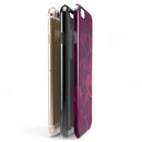 Pink and Red Geometric Triangles iPhone 6/6s or 6/6s Plus 2-Piece Hybrid INK-Fuzed Case
